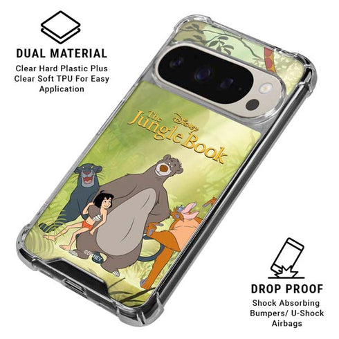Disney Jungle Book Character Group Pixel 9/9 Pro Clear Case